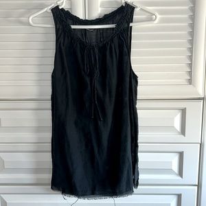 ✨2 for $30✨ Lucky 🍀 brand Black Sheer Sleeveless Blouse